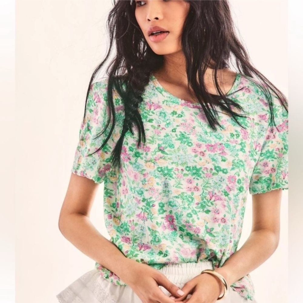 Loveshackfancy girls calix tee